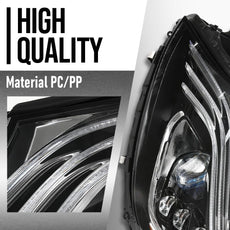 G-PLUS LED Headlight Left for Benz S560 S450 S63 2018-2020 Black Product Specifications