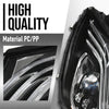 G-PLUS LED Headlight Left Driver Compatible with Benz S560 S450 S63 2018 2019 2020 A2229062105, A222 906 2105 Black