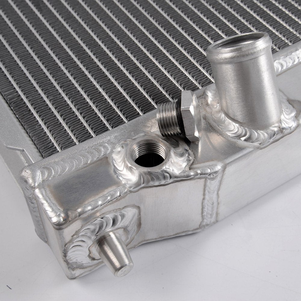 2 Row Aluminum Racing Radiator Stop Leak Compatible For Honda S2000 2.0L/2.2L 2000-2005 MANUAL