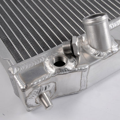 2 Row Aluminum Racing Radiator Stop Leak Compatible For Honda S2000 2.0L/2.2L 2000-2005 MANUAL