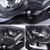 G-PLUS Front Bumper Fog Lights Assembly Compatible with 2002-2006 Chevy Avalanche Driving Fog Lamps Replacement Left & Right Side GM2593141 GM2592141 (2002-2006 Avalanche Clear Lens)
