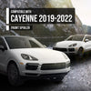 G-PLUS Front Spoiler Compatible with Porsche Cayenne 2019 2020 2021 2022, Fit Base and S Models. with Sport Package 9Y0807061KG2X, 9Y0807061DG2X Black