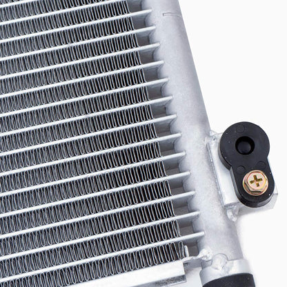 AC Condenser 3669 Compatible For Honda Accord 08-12 / Crosstour 12-15 2.4L L4 3.5L V6 Aluminum Silver