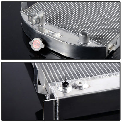 Racing Aluminum Radiator Replacement For FORD MODEL A CHEVY V8 UPGRADE 1930 1931
