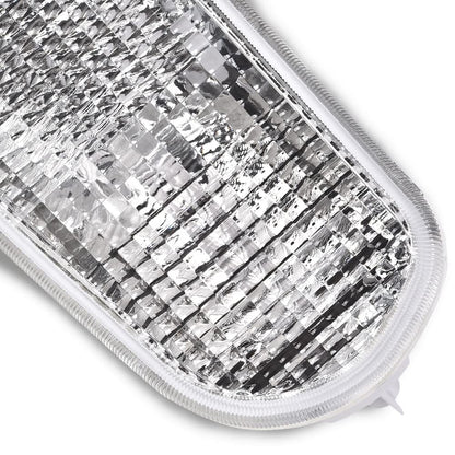 G-PLUS Side Marker Corner Parking Lights Turn Signals Compatible with 1998-2002 Pontiac Firebird Trans Am 10301404 10301405 GM2520177 GM2521177 (White)