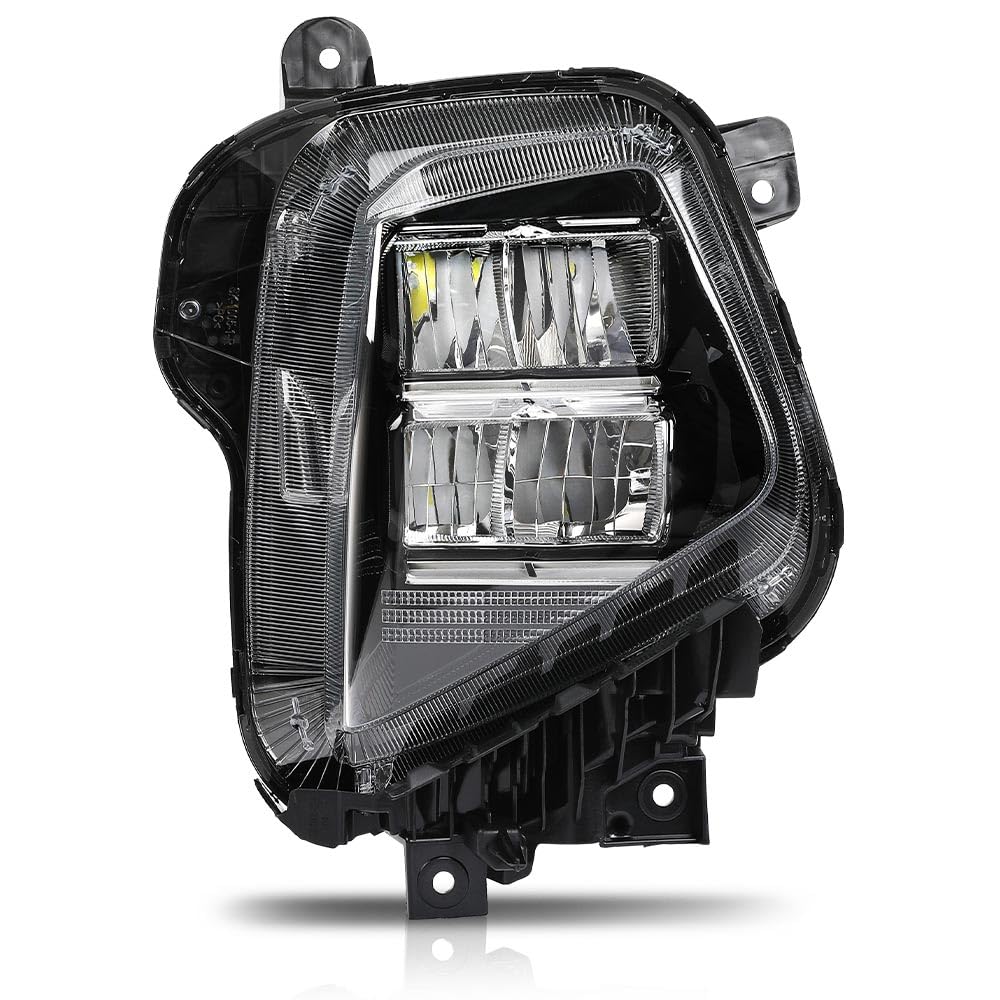 G-PLUS Right Side LED Headlight,Compatible with Hyundai Tucson 2022-2024,92102N9150, HY2503264 Black