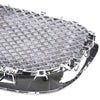 Chrome Silver Front Upper Grille Front Center Grill Assembly Compatible For Jaguar XF XFR 2012-2015