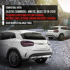 G-PLUS Rear Bumper Valance Panel Compatible with Benz GLA250 2018 2019 2020, Fit Models W/AMG Styling Package, W/O AMG Exterior Carbon and Night Package 1568855001, MB1195147 Sliver