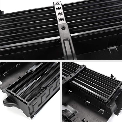 Front Radiator Control Grille Shutter Assembly without Actuator Compatible For Ford Fusion 2013 2014 2015 2016 DS7Z-8475-A