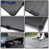 G-PLUS Hard Tri-fold Truck Bed Tonneau Cover Lockable Pickup Folding Covers Compatible with 2005-2011 Dodge Dakota 5'3" Extra Short Bed