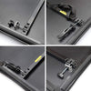 G-PLUS Four Fold Retractable Soft Quad Fold Tonneau Cover Compatible with Ford F150 2004-2008 (Excl. 2004 Heritage)/Compatible with Lincoln Mark LT 2005-2008 | Styleside 5.5' 5.5ft Bed
