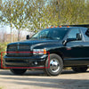 G-PLUS Front Bumper Shell Face Bar Primered Black Steel w/Round Fog Light Holes Compatible with Dodge Ram 1500 2002-2008 / Fit Ram 2500 3500 2003-2009 Primered Black Steel