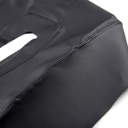 G-PLUS Console Armrest Leather Synthetic Cover Compatible with Toyota Tundra 2014 2015 2016 2017 2018 2019 Black