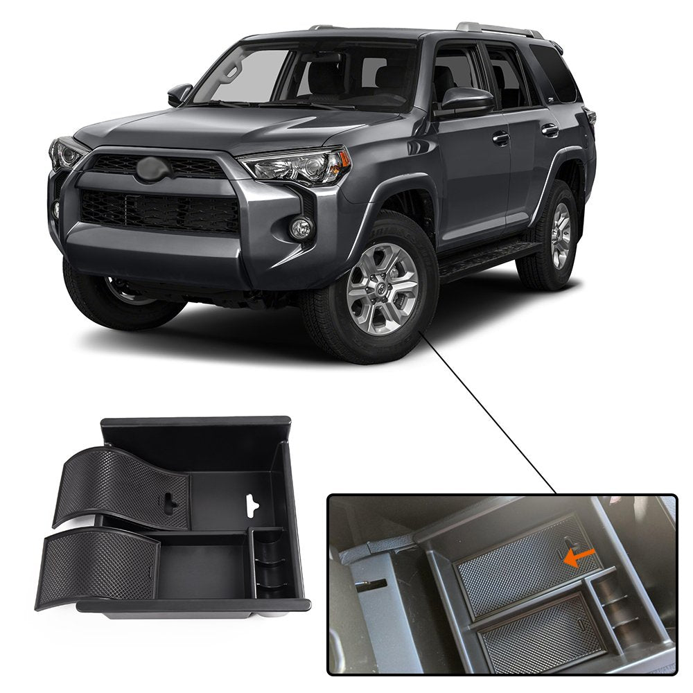 G-PLUS Center Console Organizer Armrest Storage Box Tray Compatible with 2010-2017 4Runner