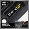 G-PLUS Floor Mats 3PCS Fit for Jeep Wrangler JL 2018-2025 Unlimited 4-Door Only (Not Fit for JK or 4XE), All Weather TPE Custom Fit Heavy Duty Floor Liners 1st & 2nd Row, Black
