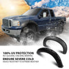 G-PLUS 4PCS Fender Flares Compatible with Ford F250 F350 Super Duty 1999-2007 (Not Fit Dually Models), Fender Wheel Opening Molding Smooth Pocket Riveted