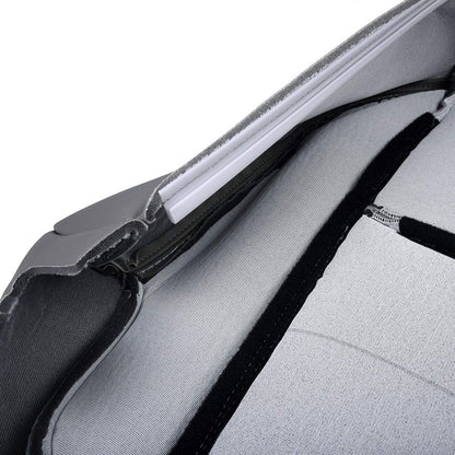 G-PLUS Pewter Gray Leather Seat Cover Compatible with Chevy Tahoe Suburban Silverado/GMC Yukon Sierra 2003 2004 2005 2006 Replacement Front Driver Passenger Top Bottom 4 PCS