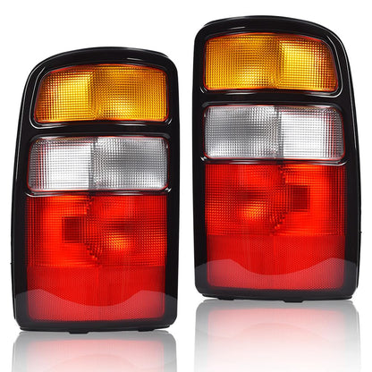 G-PLUS Tail Lights Compatible with Chevy Suburban 1500 2500/Tahoe 2000-2006,Fit GMC Yukon 2000-2006,Rear Brake Lamps Assembly w/o Bulbs,Red Lens Driver & Passenger Faros Traseros,Faros Traseros