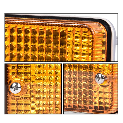 G-PLUS Turn Signal Light Orange Compatible with 84-88 Toyota 8151089130, 8152089130