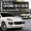 G-PLUS Front Lower Radiator Support Compatible with Porsche Cayenne 2011 2012 2013 2014 2015 2016 2017 2018 95850473100 Black