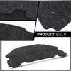 G-PLUS Black Hood Insulation Pad 1/2" with Clips Compatible with Pontiac G6 2005 2006 2007 2008 2009 2010