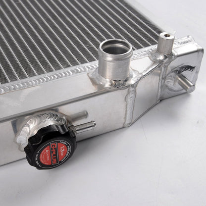 2 Row Aluminum Racing Radiator Stop Leak Compatible For Honda S2000 2.0L/2.2L 2000-2005 MANUAL