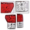 G-PLUS Tail Lights Assembly Compatible with Toyota Tundra 2007-2013,Rear Brake Tail Lamps w/Wiring Harness,Driver Left & Passenger Right Luces Traseras, Faros Traseros, Luces Traseras