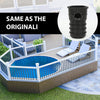 G-PLUS Pool Pump Pot Compatible with Pentair, Pac Fab, Sta-Rite Dynamo Above Ground Swimming Pool Pump Strainer 354530 Replacement