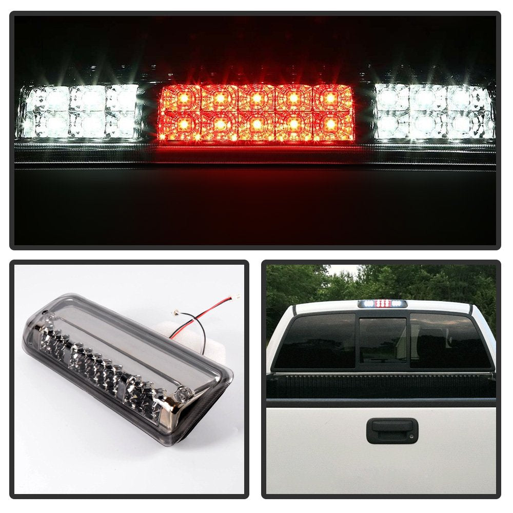 G-PLUS Rear Third Brake LED Tail Light Compatible With 2004-2008 Ford F150 Explorer 3RD Cargo Lamp, Clear Lens