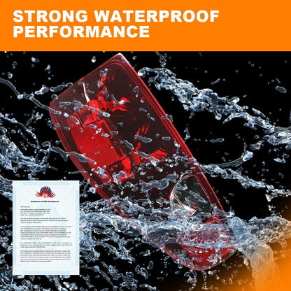 G-PLUS Tail Lights Compatible with Chevy Colorado 2004-2012/Fit GMC Canyon 2004-2012, w/o Blubs Driver and Passenger 19417444 19417443 20825943 20825942 Luces Traseras Rear Brake Lamps Assembly