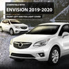 G-PLUS Fog Light Covers Front Driver Left Side Hand Compatible with Buick Envision (submodel: Base, Essence, Preferred, Premium, Premium II) 2019 2020 42489938, GM1038266 Chrome Black