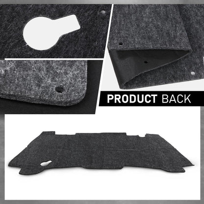 G-PLUS Hood Insulation Pad w/ Clips Compatible with Dodge Ram 1500 1994-2001/Not Fit Durango Or Dakota/Not Fit for Diesel