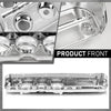 G-PLUS Dash Bezel Compatible with 1965 Chevy Chevelle El Camino with A/C Silver
