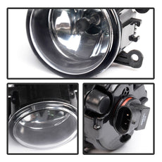 G-PLUS Fog Light Assembly for Honda Acura Ford Suzuki Lincoln Jaguar Pair Side View