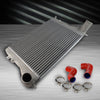 Front Mount Turbo Intercooler Kit With Red Intercooler Pipe Replacement For Audi A3/S3 2006-2010, For VW Golf MK5/MK6, For Passat B6/B7 1.8T 2.0T (Version 2)