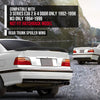 G-PLUS Rear Trunk Spoiler Wing Compatible with BMW 3 Series E36 2 & 4 Door Only 1992-1998, Fit BMW M3 Only 1994-1999, Not Fit Hatchback Model Gloss Black