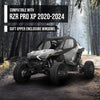 G-PLUS Soft Upper Doors Cab Enclosure Windows Fit RZR PRO XP Ultimate/Premium 2022-2024 2884664 Black