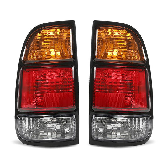 G-PLUS Tail Lights Assembly Left & Right Side Compatible with Toyota Tundra Regular Cab & Access Cab 2000-2006 Fit for Fleetside Bed Model 815600C010, 815500C010 Luces Traseras