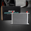 G-PLUS 25 Row AN10-10AN Universal Aluminum Transmission Racing Engine Oil cooler Silver