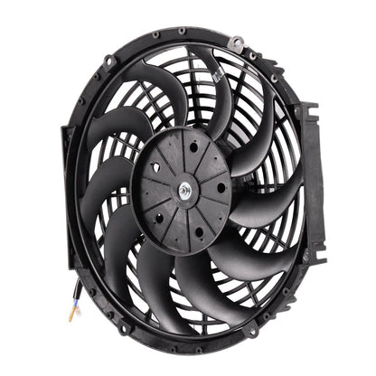 Compatible For CHEVY C/K SERIES C10 C20 K10 K20 PICKUP 1967-1972 Aluminum Cooling Radiator Stop Leak With 12" Radiator Cooling Engine Fan