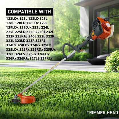 G-PLUS T35 Trimmer Head Compatible with 123L 223L 224L 225L 225LD 225R 240L 322L Weedeater Cutter 1PC Black