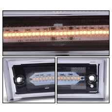 G-PLUS LED Front Side Marker Light for Chevy C10 C20 C30 GMC 1981-1991 Smoke Lens Amber LED Close-up View