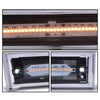 G-PLUS LED Smoke Lens Amber Front Side Marker Light Lamp Compatible with Chevy C10 C20 C30 GMC 1981-1991 GM2550115, GM2551107