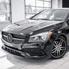 Compatible with W117 CLA Class CLA180 CLA200 CLA250 CLA260 CLA45 AMG 2014 2015 2016 Front Diamond Style Bumper Grille Upper Hood Grill Trim Shell Chrome Black