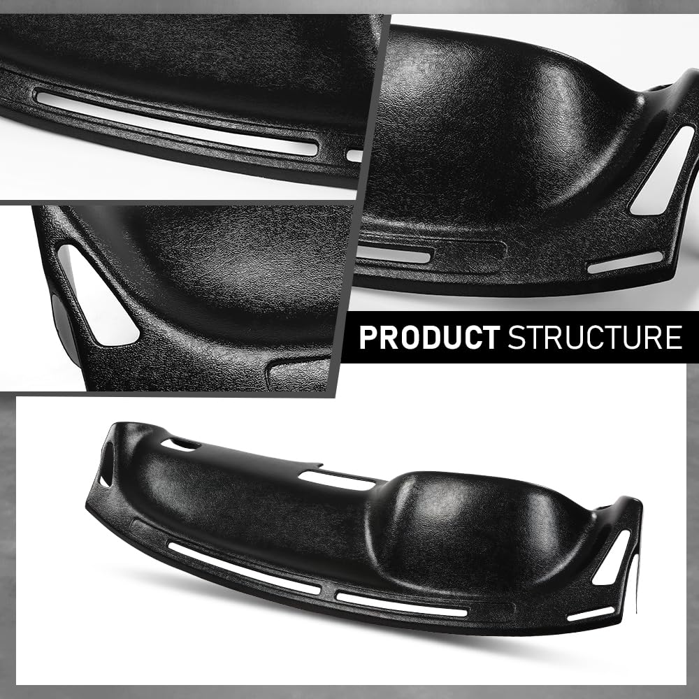 G-PLUS Dash Cover Compatible with Nissan 240SX 1989-1994 Without Heads Up Display Dashboard Panel Bezel