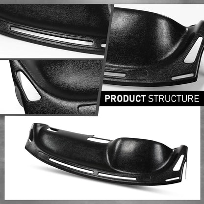 G-PLUS Dash Cover Compatible with Nissan 240SX 1989-1994 Without Heads Up Display Dashboard Panel Bezel