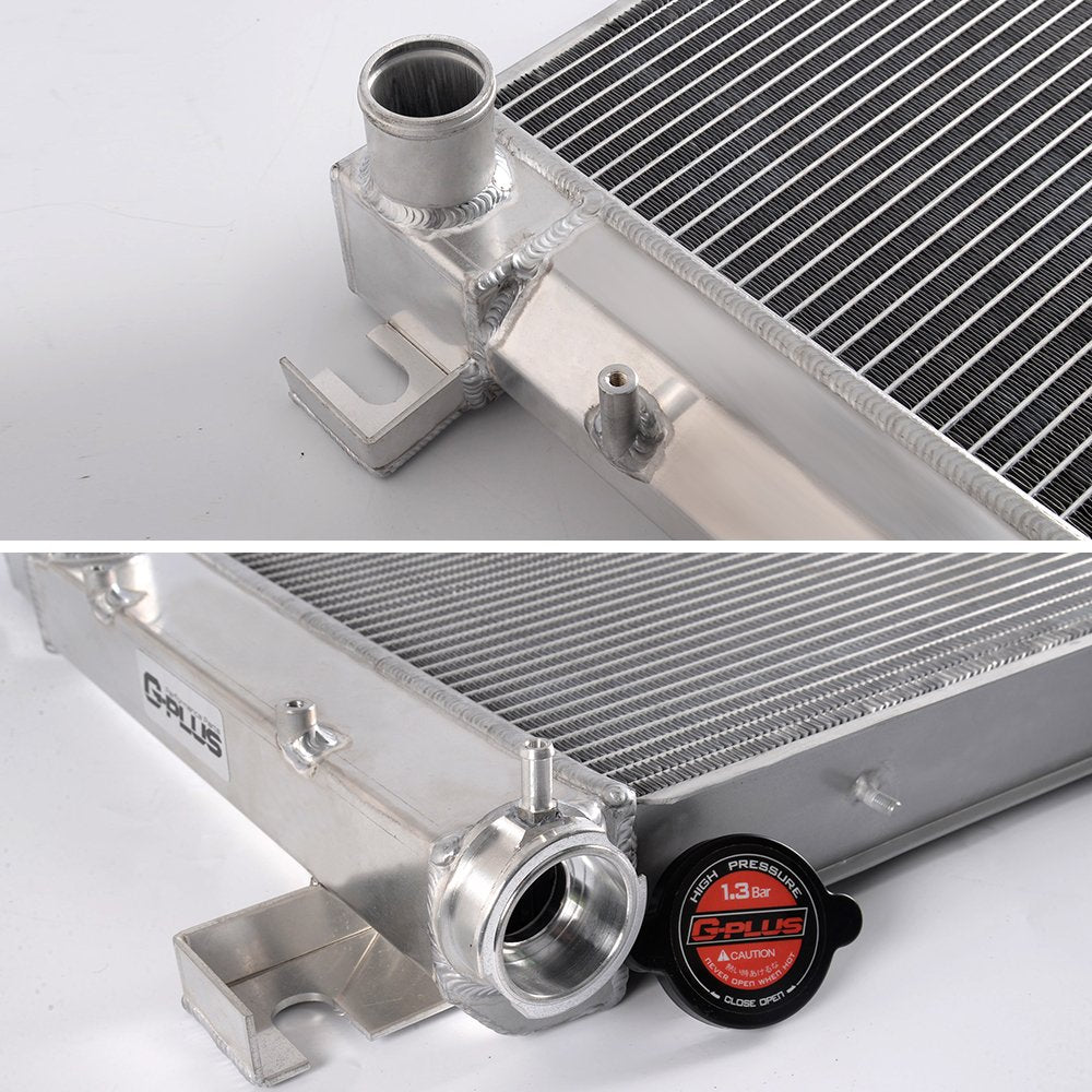 2 Row Core Racing Aluminum Performance Radiator Replacement For Dodge Ram 2500 3500 5.9L DIESEL ENGINE 1994-2002