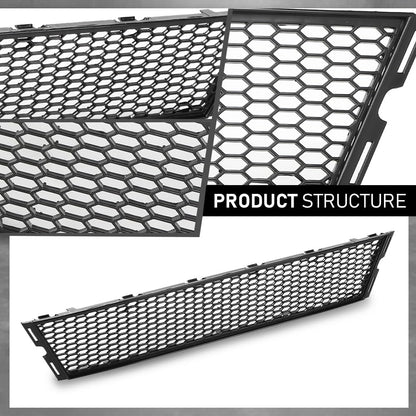 G-PLUS Front Center Bumper Grille, Compatible with BMW 740e M760i M760Li 2017-2019, Fit BMW 740i 750i 750Li 2016-2019, 51118092154, BM1036166