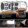 G-PLUS Floor Mats & Cargo Liner Compatible with 2016-2025 Dodge Durango 7 Seats TPE Custom Fit All Weather Protection Truck Mat Floor Cargo Liner Accessories Black Alfombras para Carro