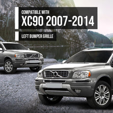 G-PLUS Bumper Grille for Volvo XC90 2007-2014 Black Front View